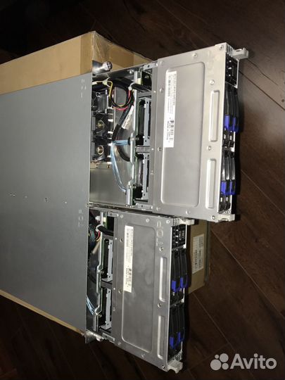 Сервер tyan twin (Два сервера в 1U) 4x xeon e5620