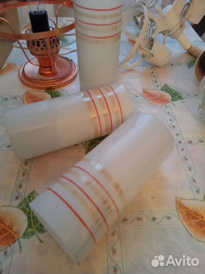 Люстра, настольная лампа, плафоны. СССР