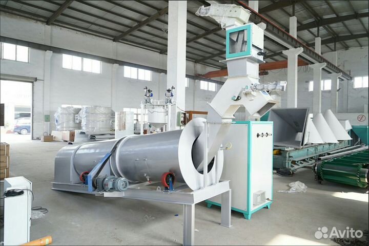 Финишное напыление гранул