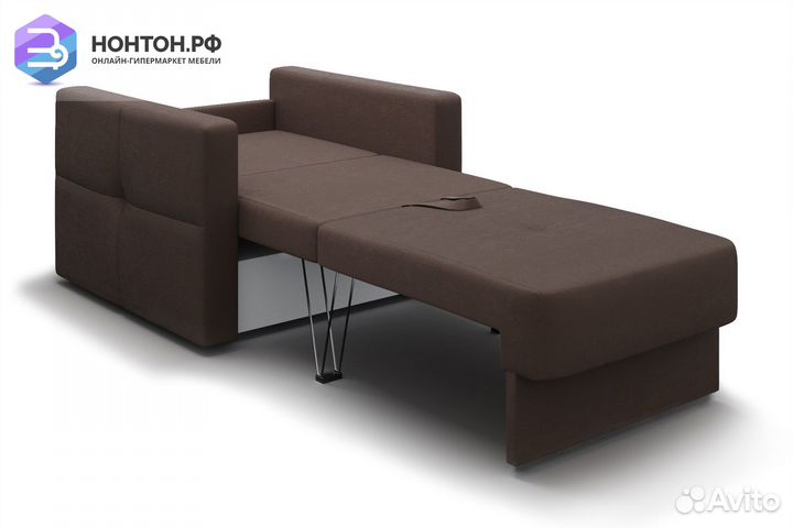 Кресло еврокнижка Вита коричневое