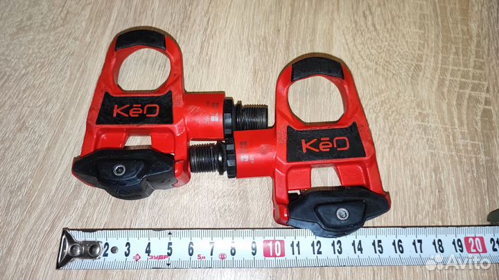 Контактные педали look keo classic red (красные)