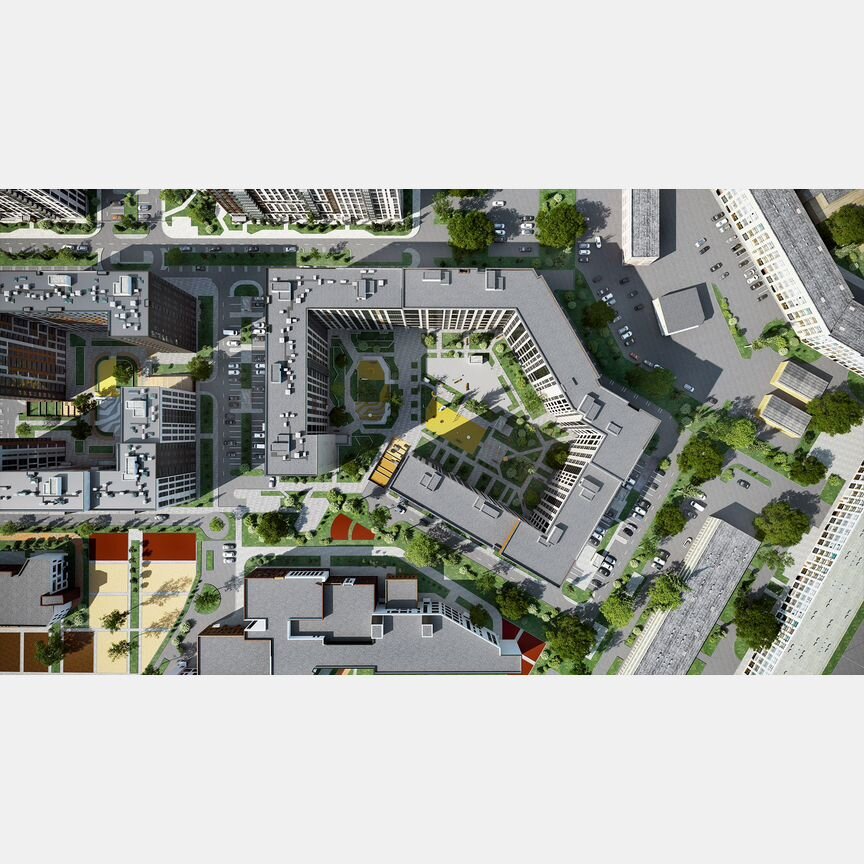 2-к. квартира, 65,7 м², 2/16 эт.