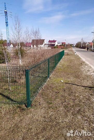 Сетка для забора 3d