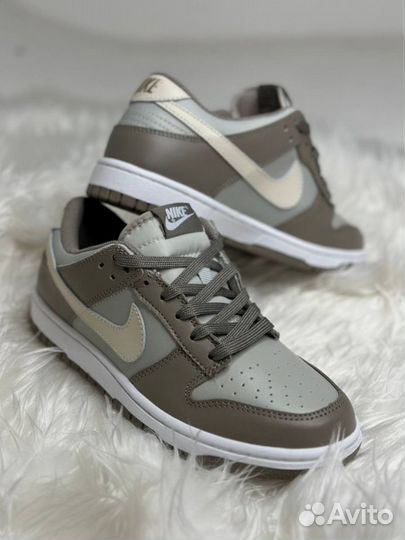 Женские кроссовки Nike dunk Grey (YPI-7317L6)