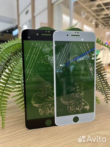 Защитное стекло на iPhone 7plus/8plus