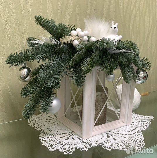 Новогодняя композиция из нобилиса