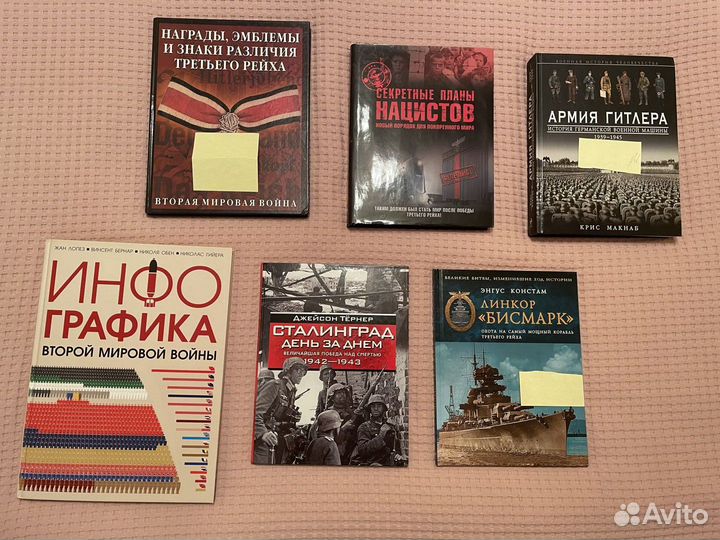 Книги об истории и оружии