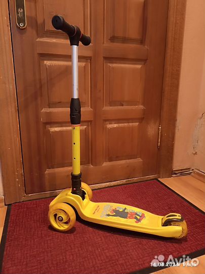 Самокат детский трехколесный kreiss бу