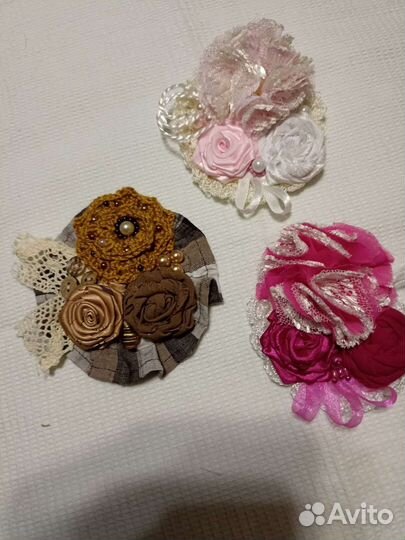 Брошь ручной работы