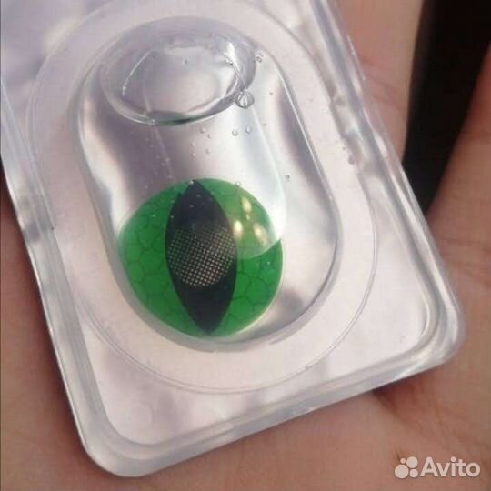 Линзы карнавальные цветные