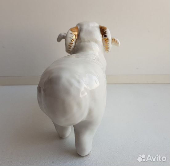 Статуэтка баран лфз Фарфор СССР 1960-е г. люкс