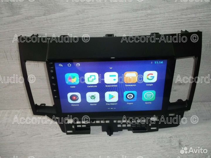 Магнитола на Mitsubishi Lancer X Android GPS WiFi
