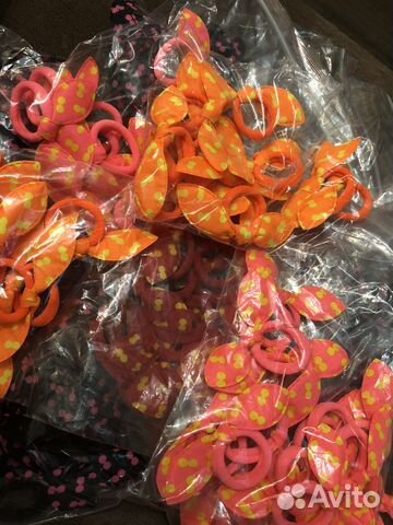 Резинки для волос пакетом