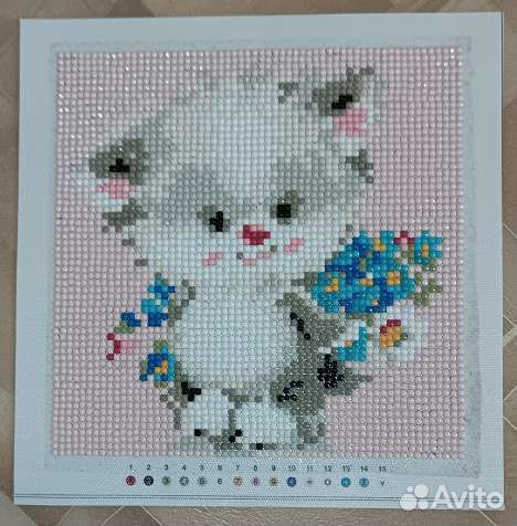 Алмазная мозаика собранная