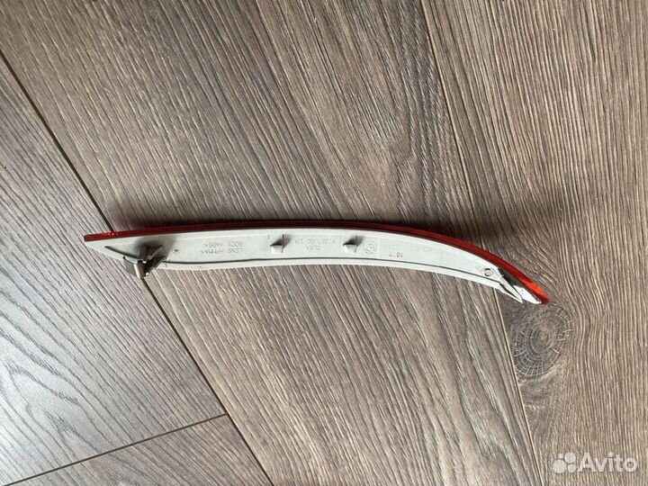 Катафот заднего бампера пара BMW 5 E60 Рестайлинг