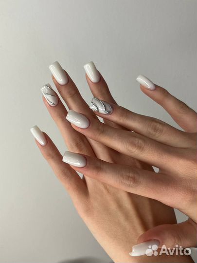 Маникюр, гель лак, наращивание