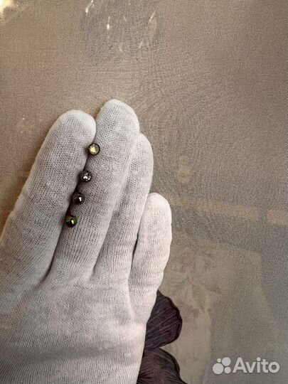 Штанги для пирсинга 4 шт новые