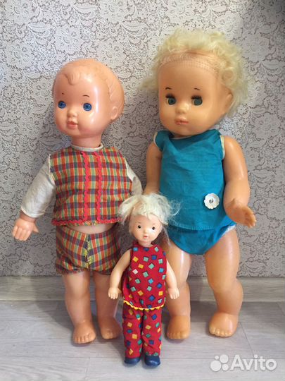 Куклы пупсы СССР