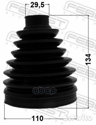 0117P-UCK50 пыльник привода Febest 0117puck50