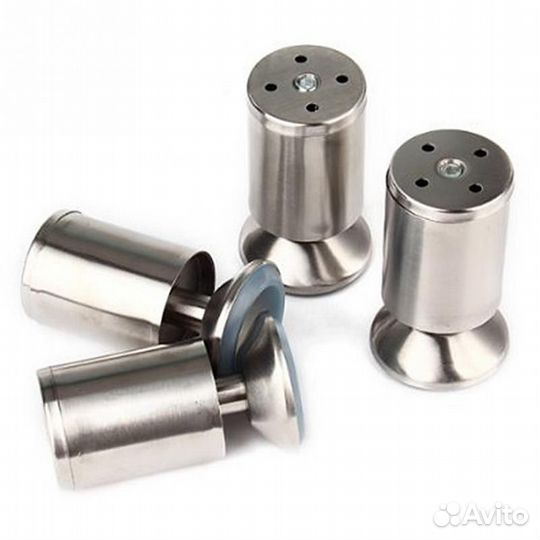 Мебельная опора D50х100мм (пятка D60мм)