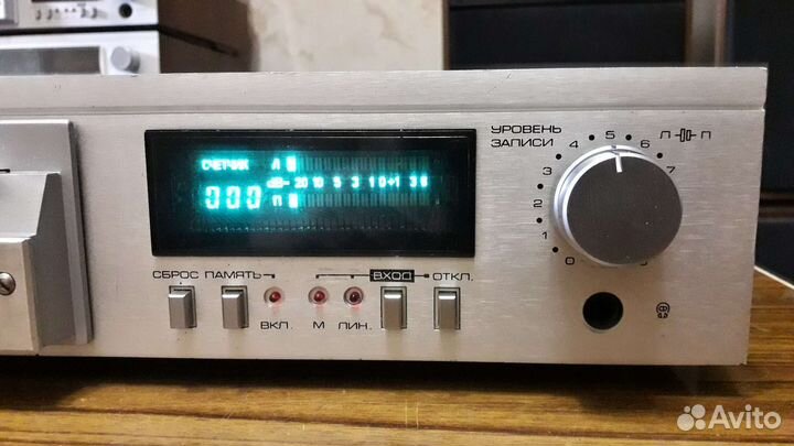 3 Радиотехника магнитофон-приставка М-201 стерео