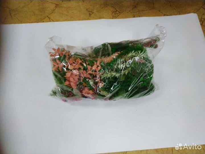 Водоросли для аквариума (искусственные) Б/У