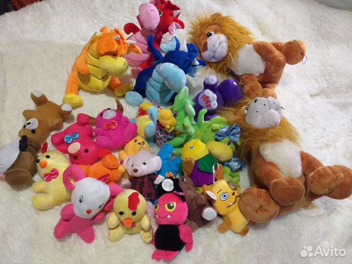 Мягкие игрушки новые после закрытия бизнеса
