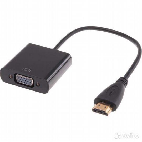 Адаптер hdmi в VGA со звуковым выходом