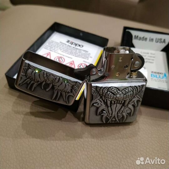 Зажигалка Zippo 24901 Mighty Dragon Оригинал Новая