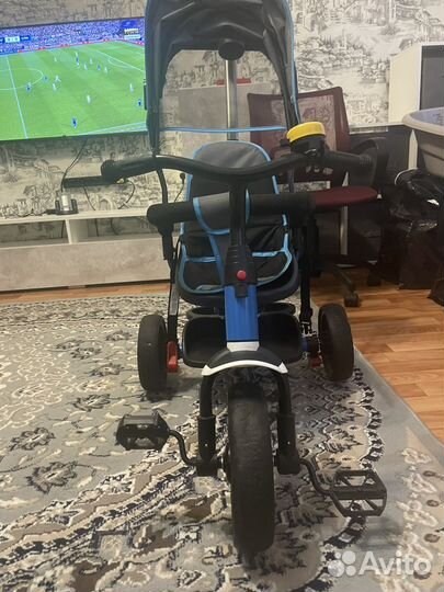 Детский велосипед с ручкой бу