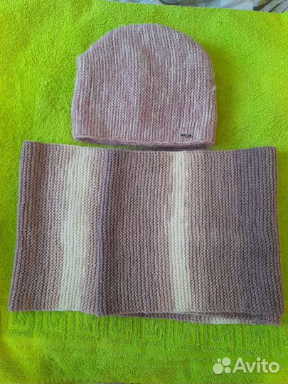 Шапка и снуд женские