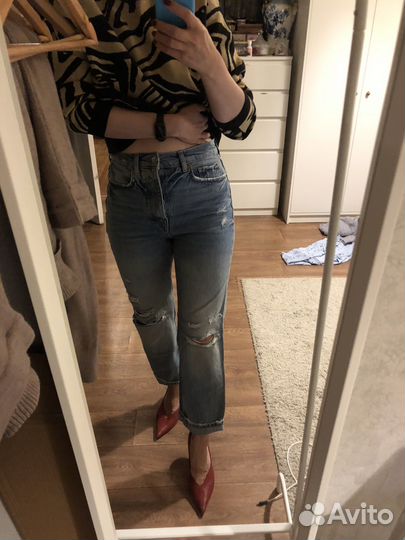Джинсы zara