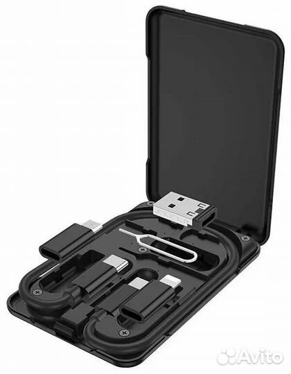 Кабель USB - Apple 8 pin, Type-C, микро USB hoco U