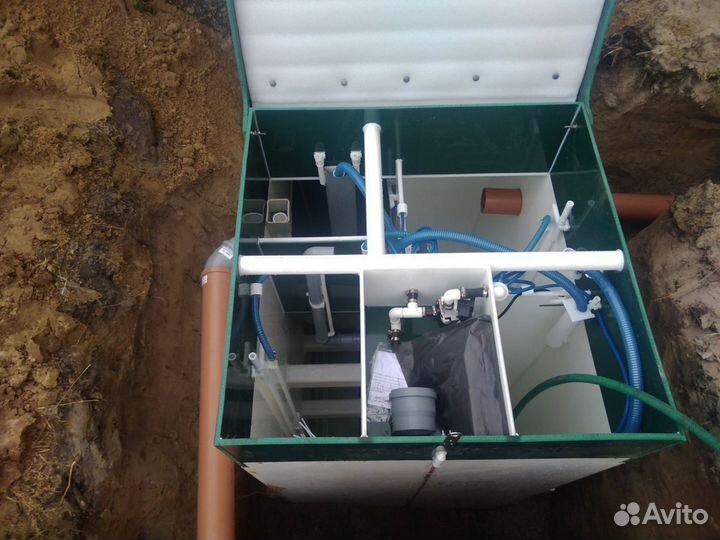 Септик эко Малахит фекальный