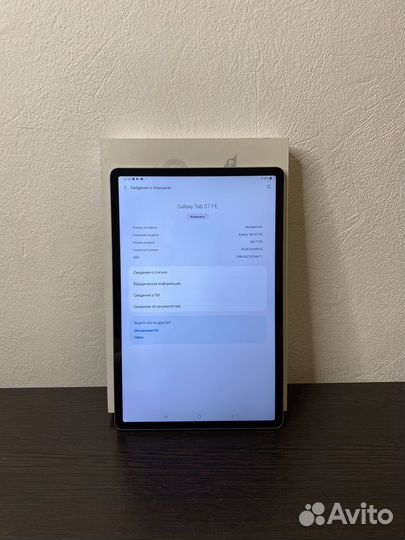 Samsung Tab S7 FE 64gb LTE Новый Гарантия Чек