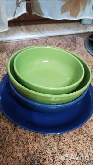 Керамические тарелки