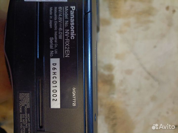 Видеокамера panasonic RX2
