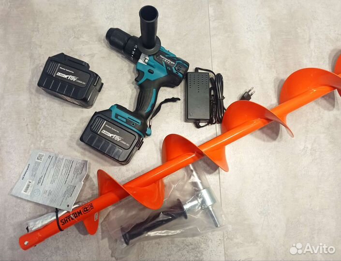 Шуруповерт Heimerdinger 6Ah + Тонар Мотошторм 130R