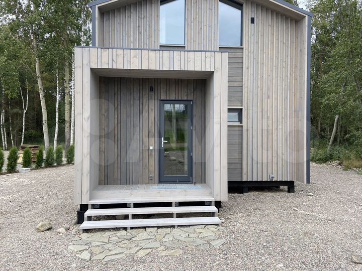 Коттедж 98 м² на участке 10 сот.