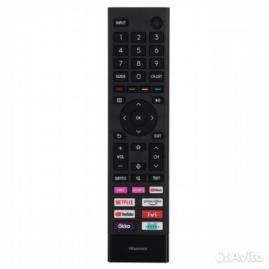 Новый UHD телевизор Hisense 50A6BG