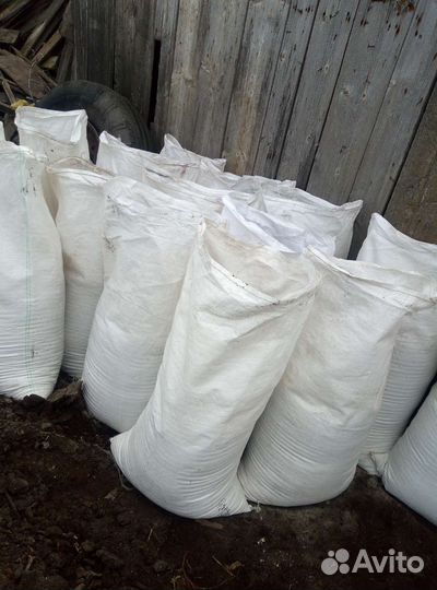 Перегной в мешках