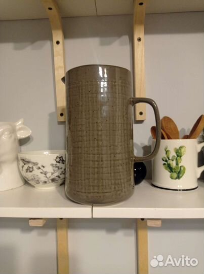 Новый большой керамический 20 см Кувшин