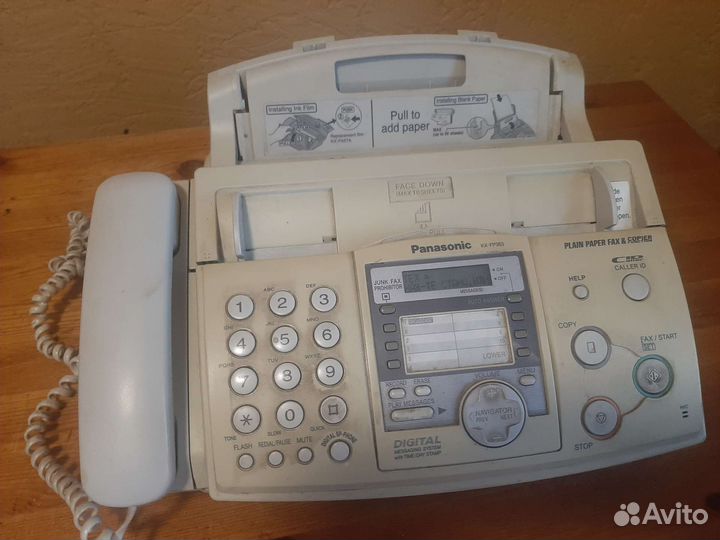 Телефон-Факс panasonic kx fp363ru