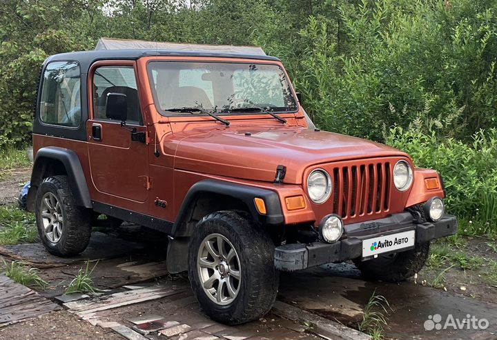 Jeep Wrangler 2.5 МТ, 2002, 265 400 км