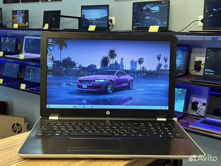 Быстрый ноутбук HP Full HD/Core i5/10gb/ssd240gb