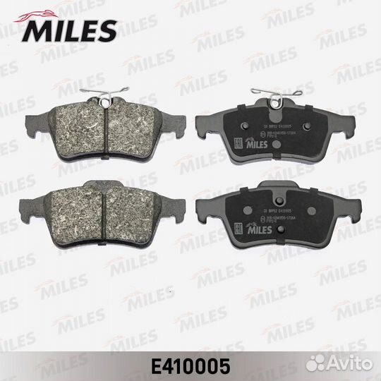 Колодки торм. ford focus II/III/mazda 3/opel vectr