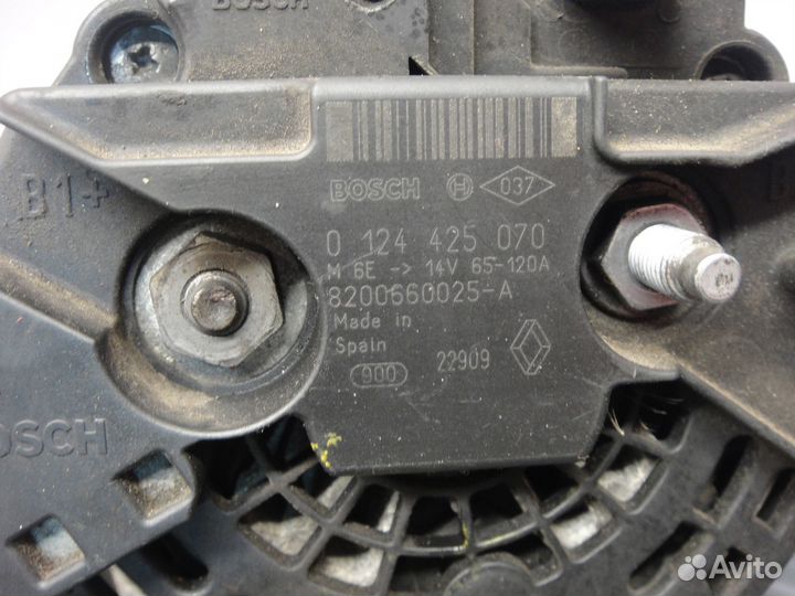 Генератор Renault Fluence