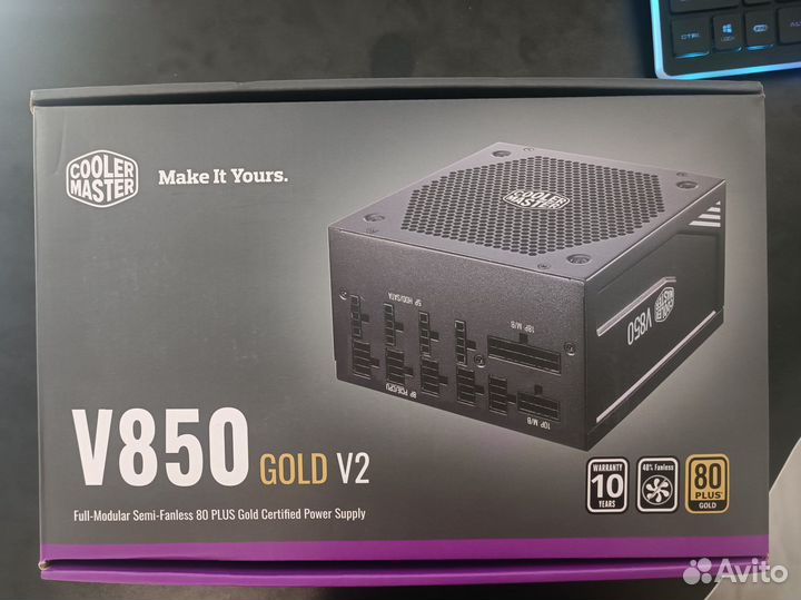 Блок питания cooler master w 850 Gold
