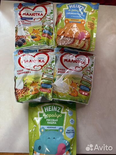 Каши детские бесплатно