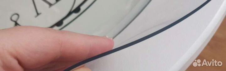 Скатерть круглая гибкое стекло новая